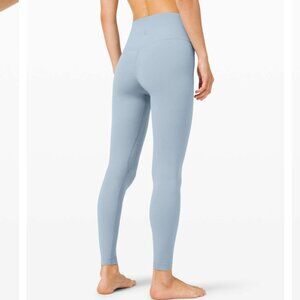 lululemon Align Nulu Leggings Light Blue 4 28"